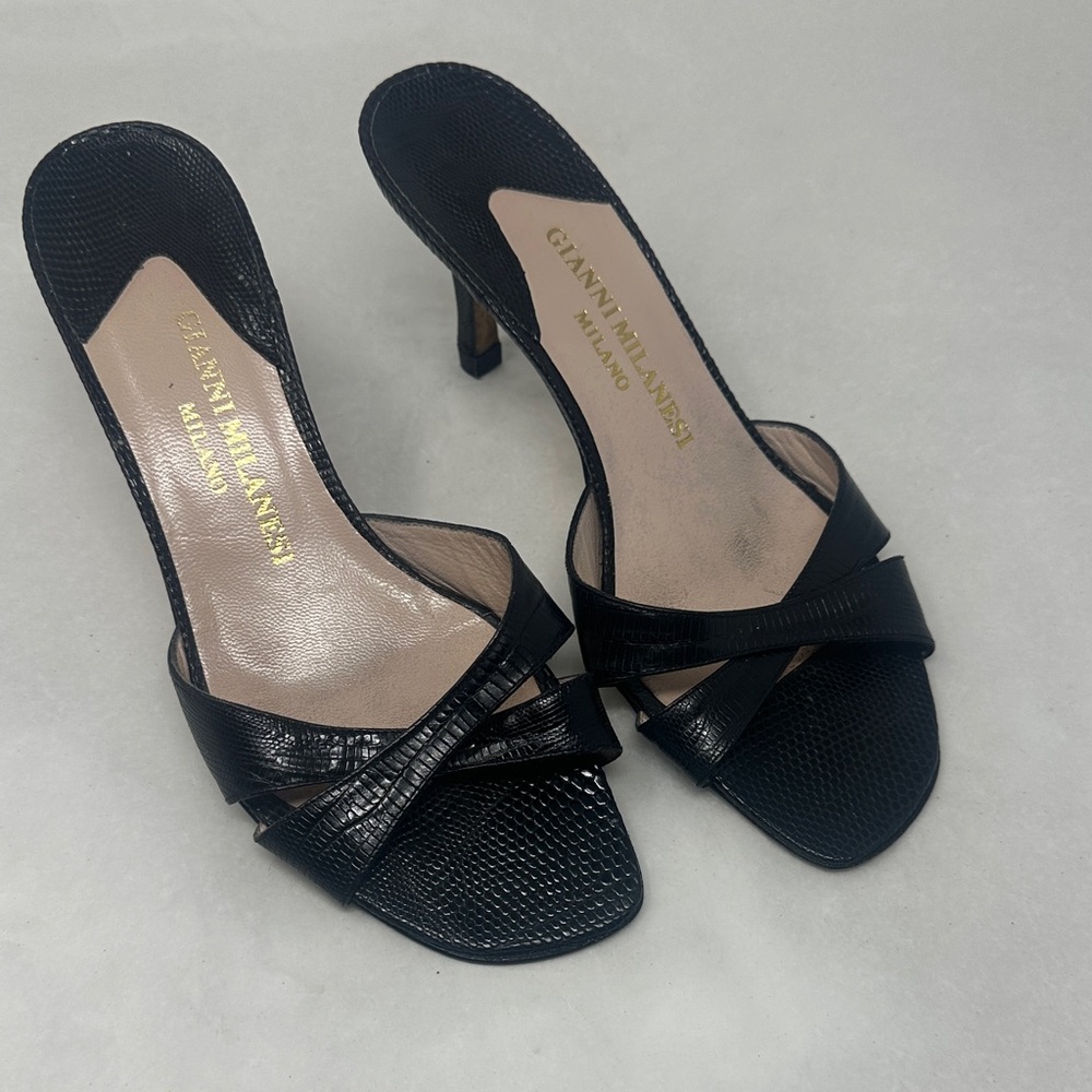 Gianni Milanesi Kitten Heels Size 36.5